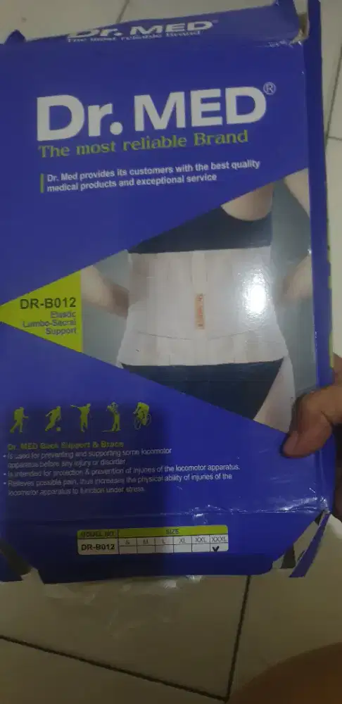 Dr.MED Elastic Lumbo Sacral Support