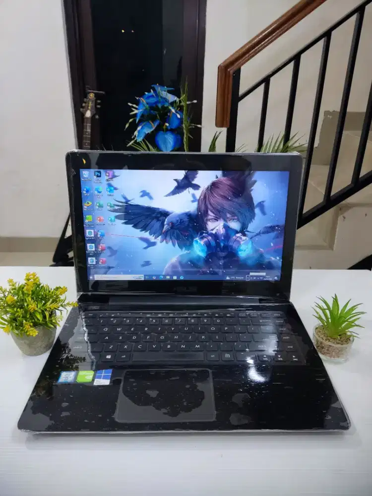 ASUS VIVOBOOK X456URK-307 MULUS LIKE NEW SLIM DUAL VGA NVIDIA