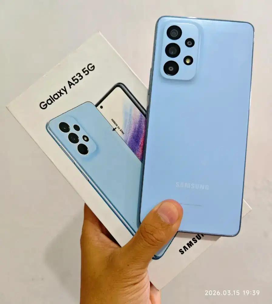 Samsung A53 5G 8/256 Gb Fullset Likenew 98% Ex Resmi bs TT/BT