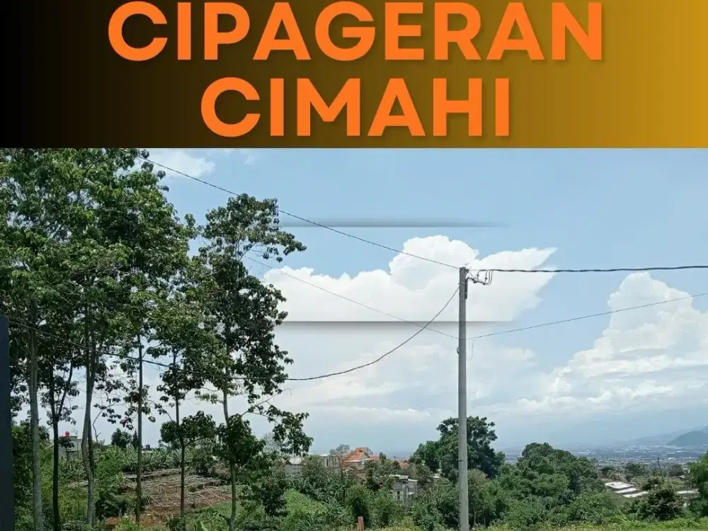 Dijual Kapling Dekat Tempat Wisata di Cimahi Utara