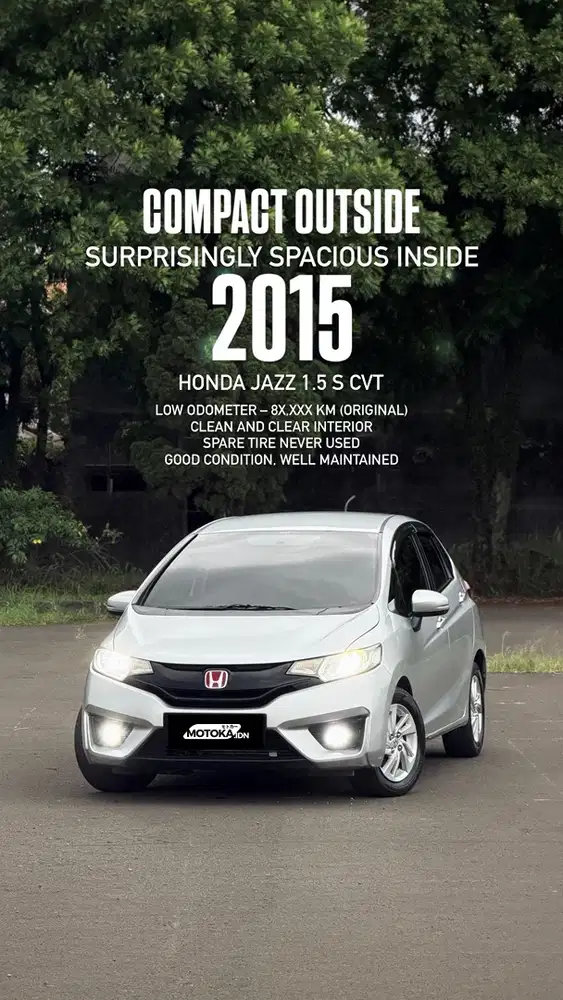 Honda Jazz 1.5 S CVT 2015