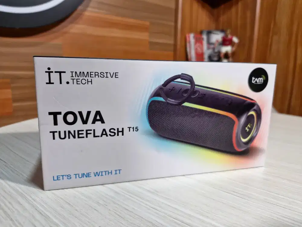 BELUM PERNAH DIBUKA! Speaker Bluetooth Tova Tuneflash T15