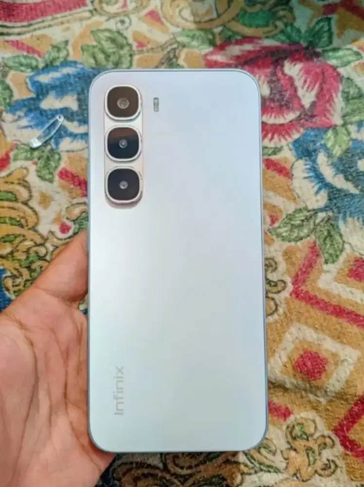 Infinix Hot 60 pro 8+256gb Silver Fullset Nominus