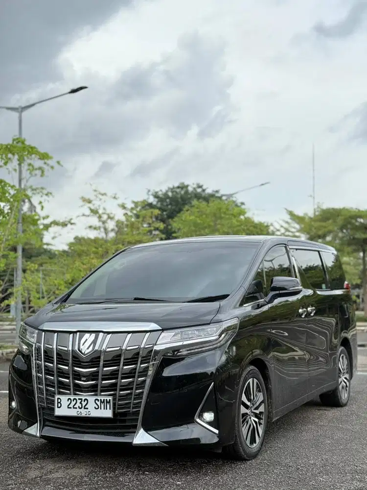 Toyota Alphard 2.5 G ATPM 2019 Black Hitam 2020 2018 dijual Cepet Bu