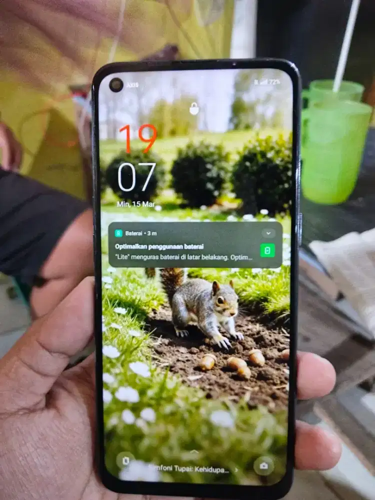 Oppo Reno5 hitam 8+8/128