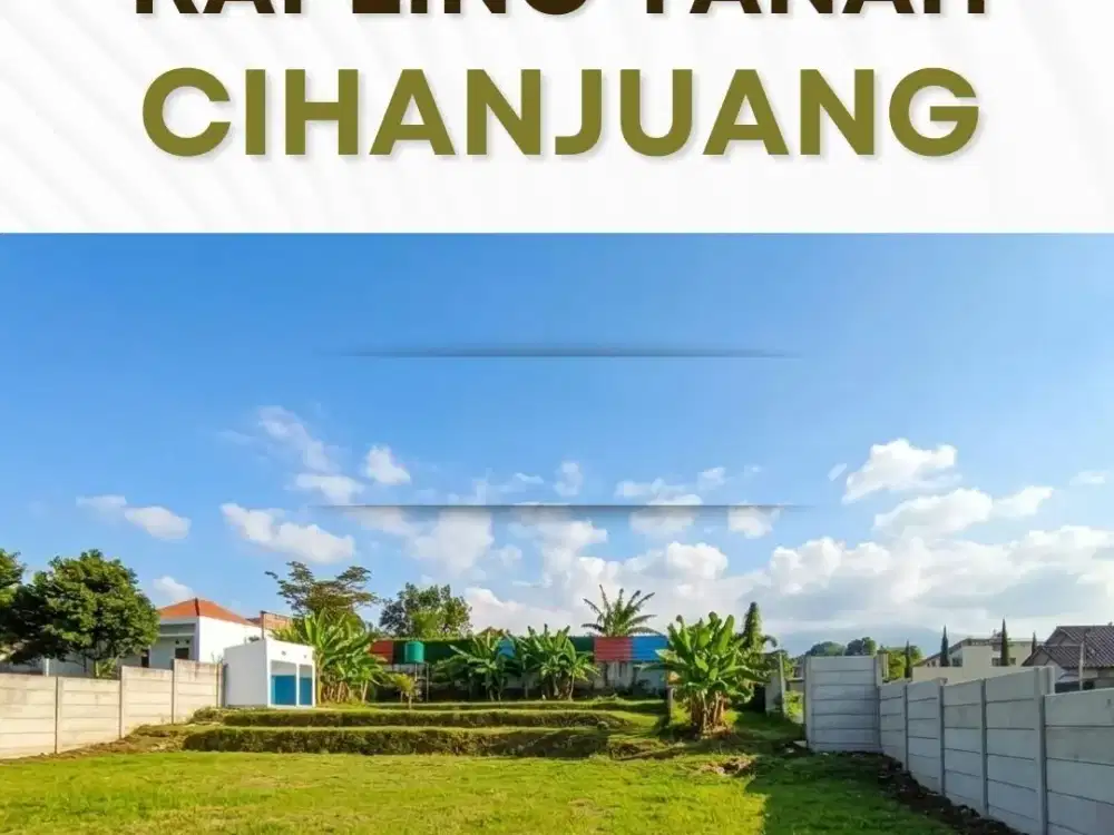 Kavling Eksklusif di Parongpong Cocok Rumah & Investasi