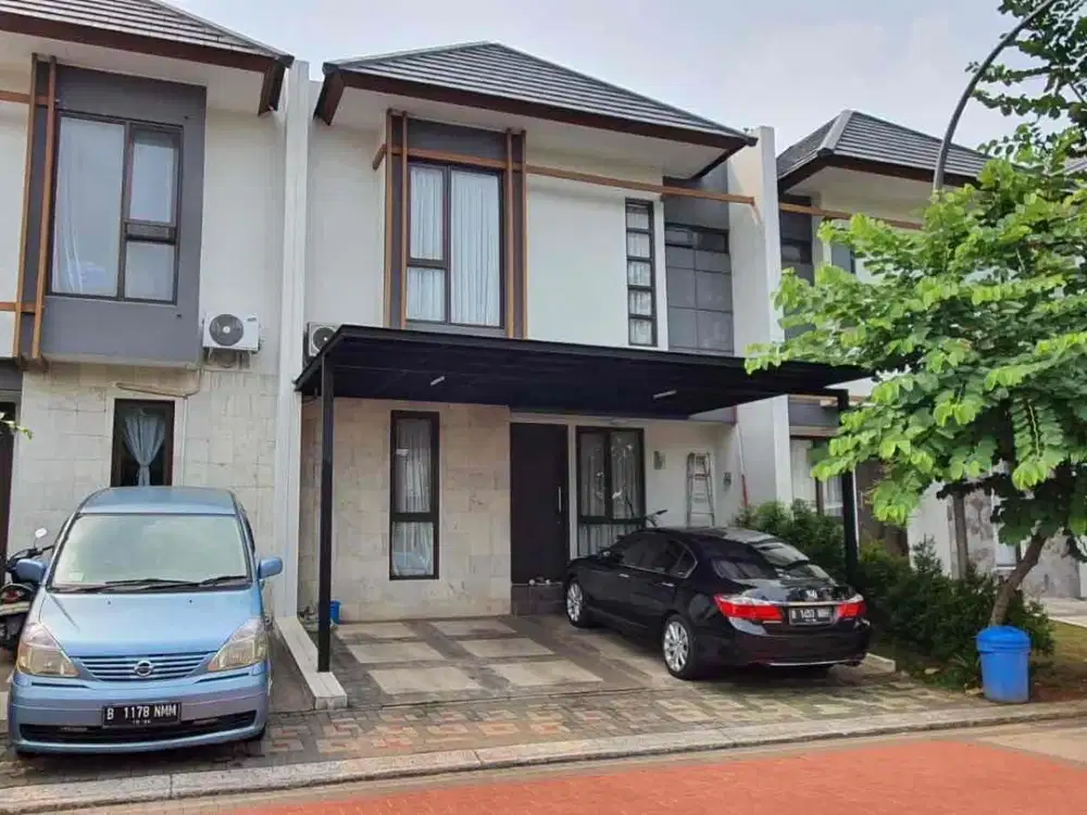 DIJUAL RUMAH CLUSTER KIREINA PARK BSD CITY – 2 LANTAI | LOKASI PREMIUM