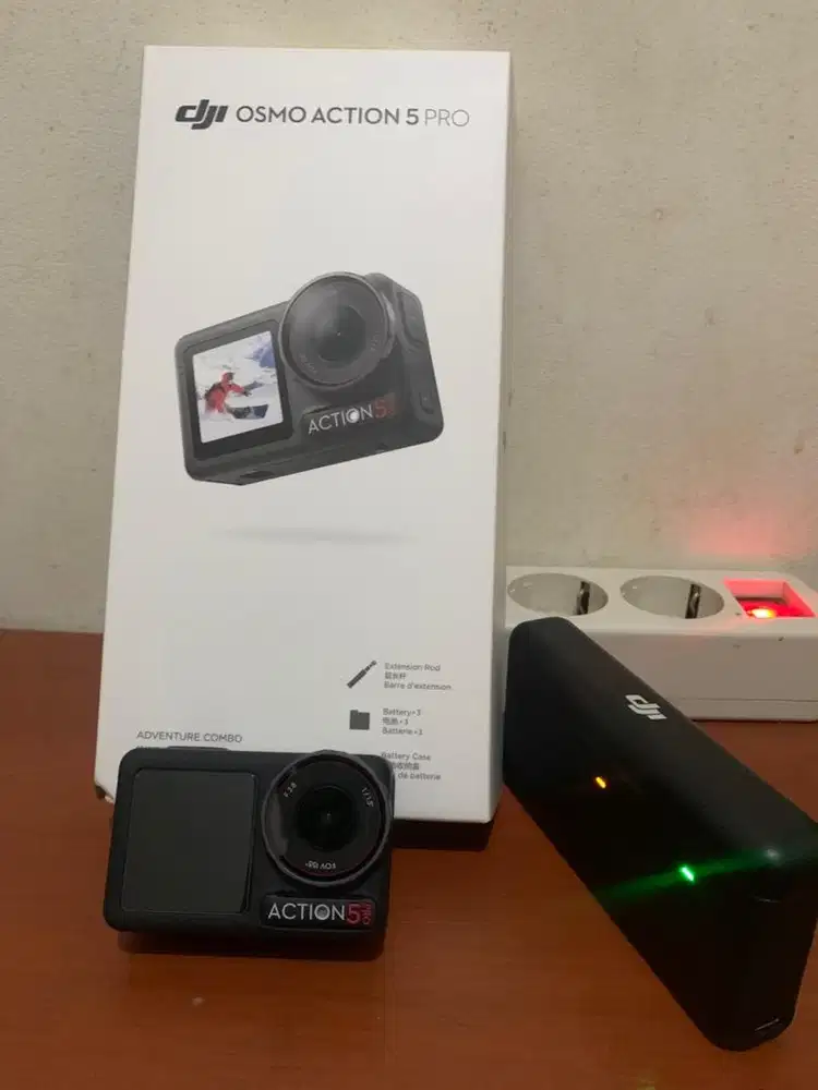 DJI Action Cam Osmo 5 pro like new | bonus hand grip | kamera vlog
