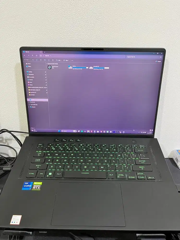 Asus rog Zephyrus m16 2023 GU603ZE