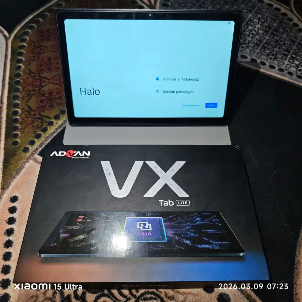 Tablet Advan VX Lite 6/128 GB UK 10.4” Dual SIM Card Bekas ORIGINAL