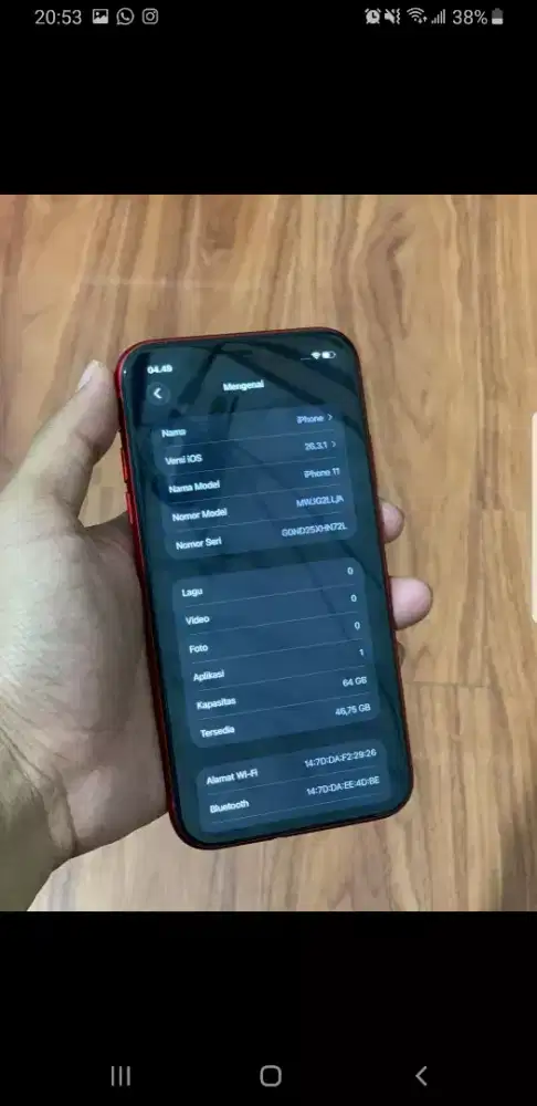 Iphone 11 64GB Fullset