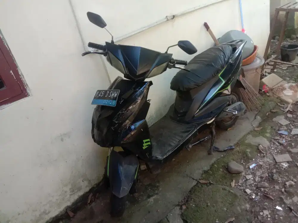 Jual motor listrik volta 401 tanpa baterai, murah, apa ada nya