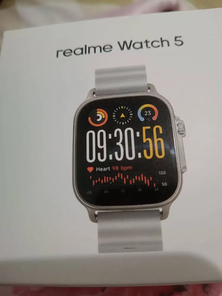 Realme Watch 5 Titanium Silver COD Only