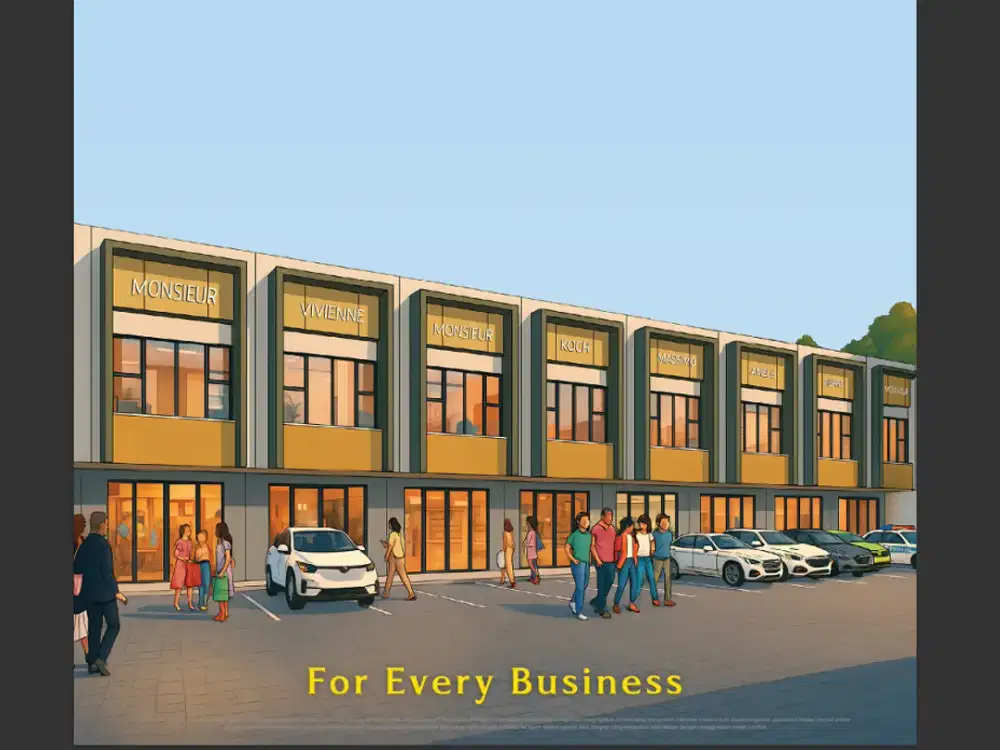 RUKO STRATEGIS INDICA GRANDE PARAMOUNT PETALS – COCOK UNTUK F&B & RETAIL!