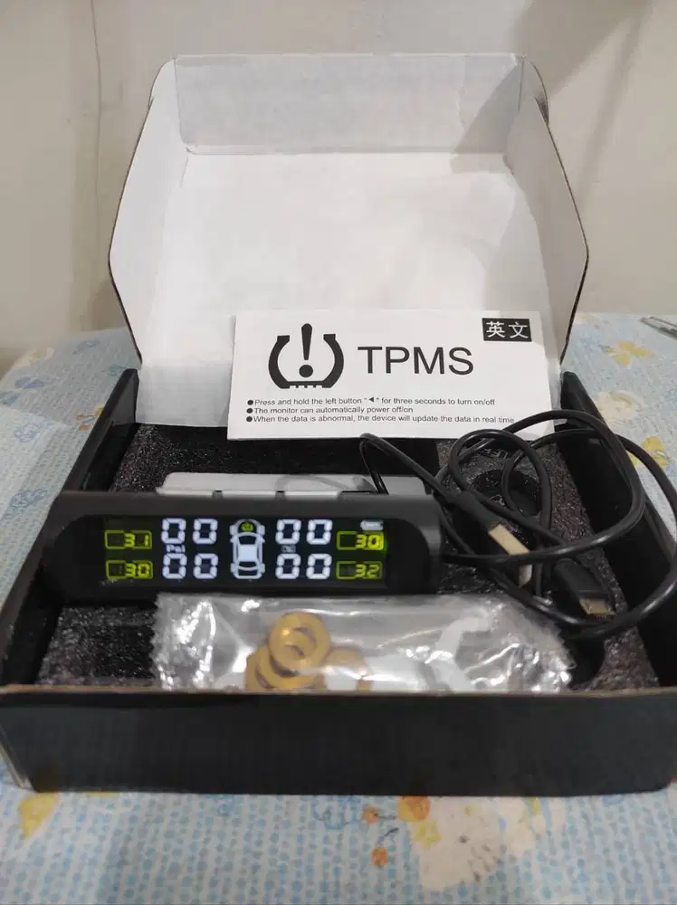 TPMS Monitor Tekanan Angin Ban Mobil