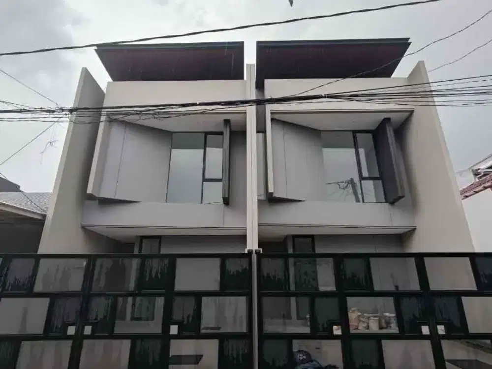 on progress Jual rumah baru gress 2 lantai pandugo row jalan 12 meter