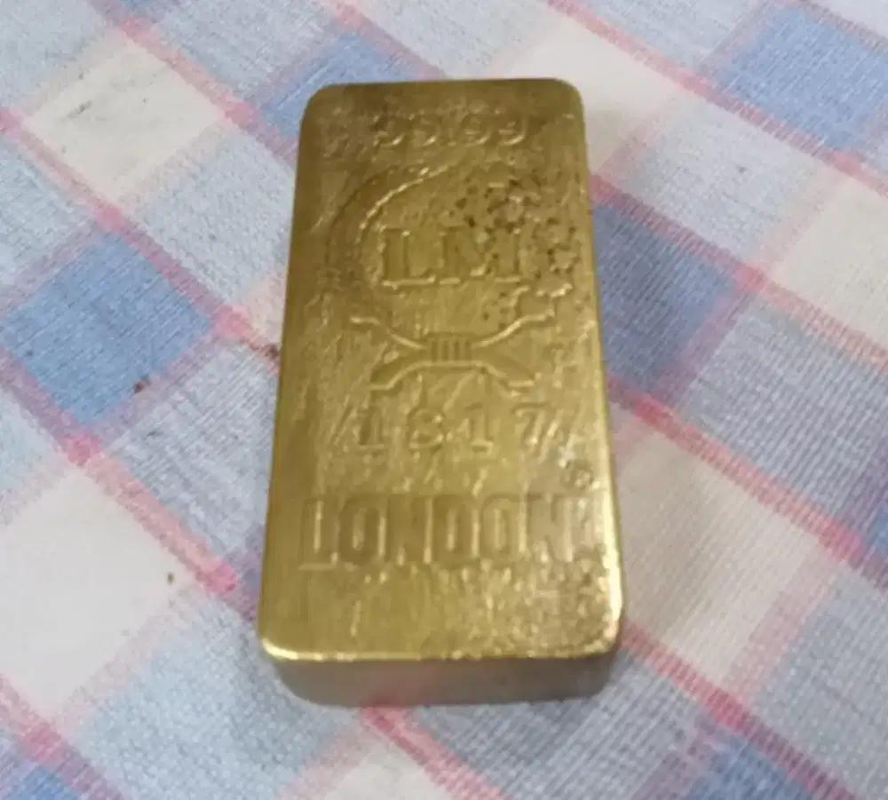 Logam Mulia 1kg. 99,99 Karat.