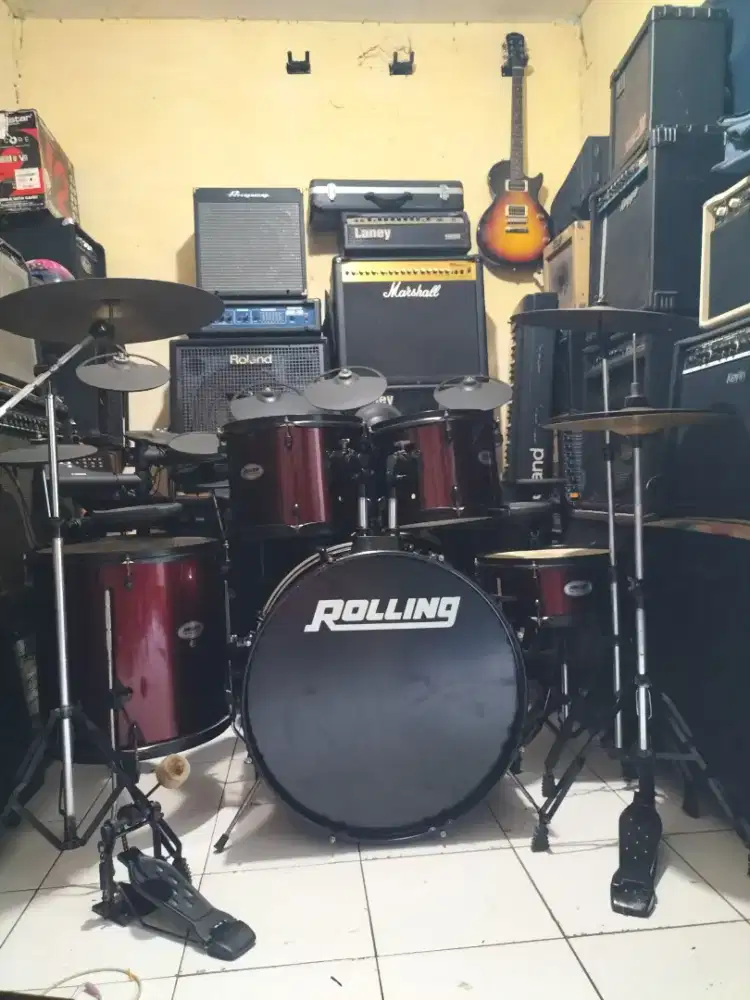 Drum rolling JB series langsung Cymbal