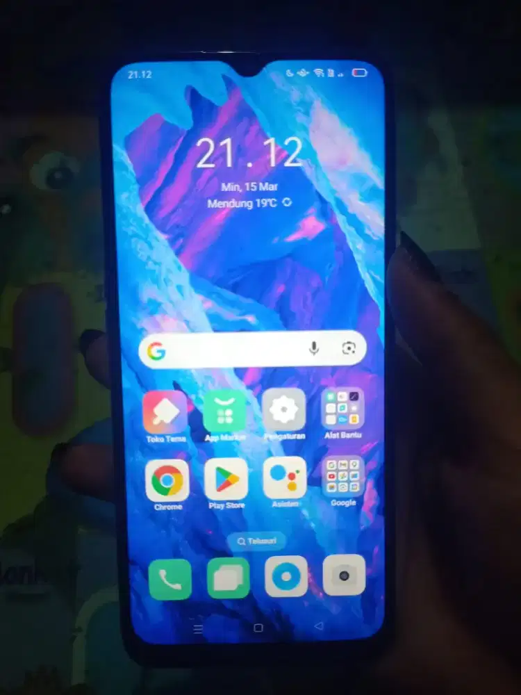 Oppo a16 abu abu