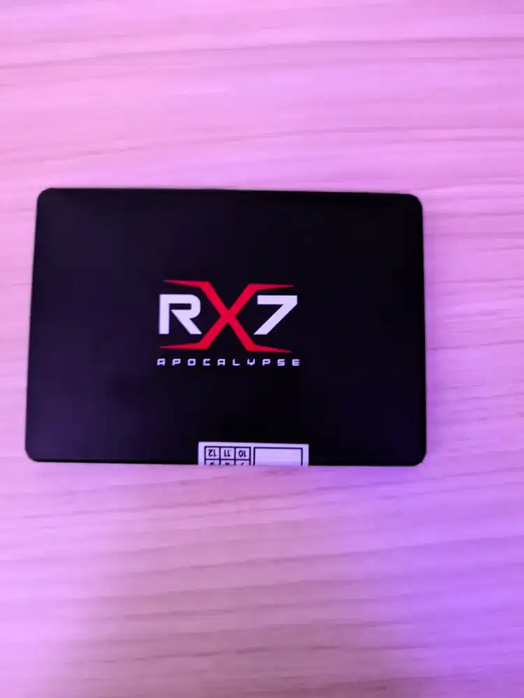 Ssd rx7 256gb siap pakai