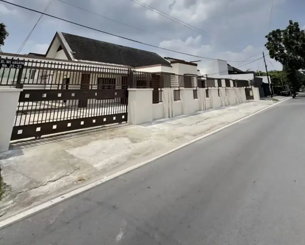 Rumah Luas 700m2 di Sei Galang Medan Baru