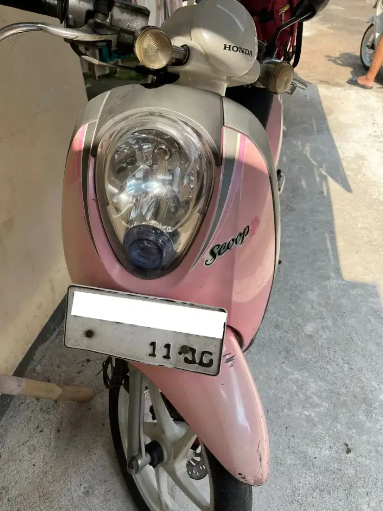 Jual santai motor Scoopy tahun 2010