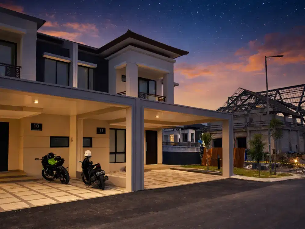 Rumah Baru Premium Podomoro Park Bandung Selatan – 3+1 KT, Dekat Club House & Jogging Track