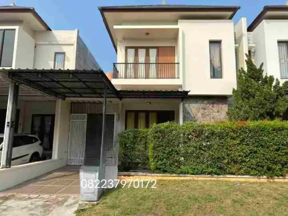 Disewakan Rumah Cantik di Cluster Heliconia Harapan Indah Bekasi