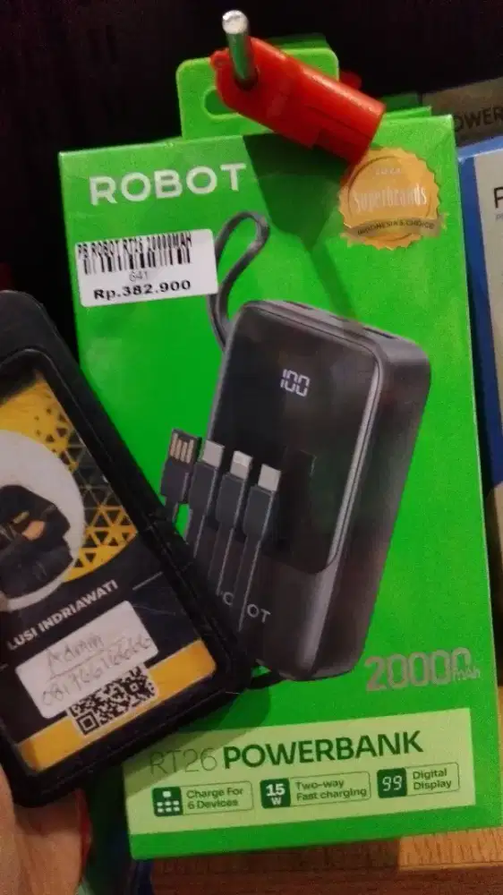 POWER BANK RT26 20.000MAH | ATLANTIS DAHSYAT