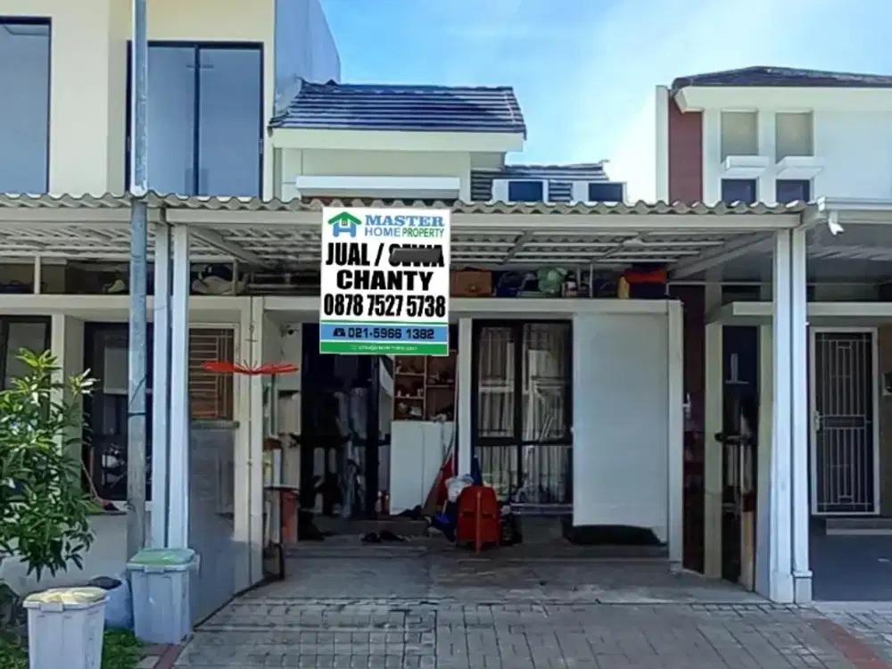 Dijual Rumah Cluster Cikupa Panongan Tgr Bante