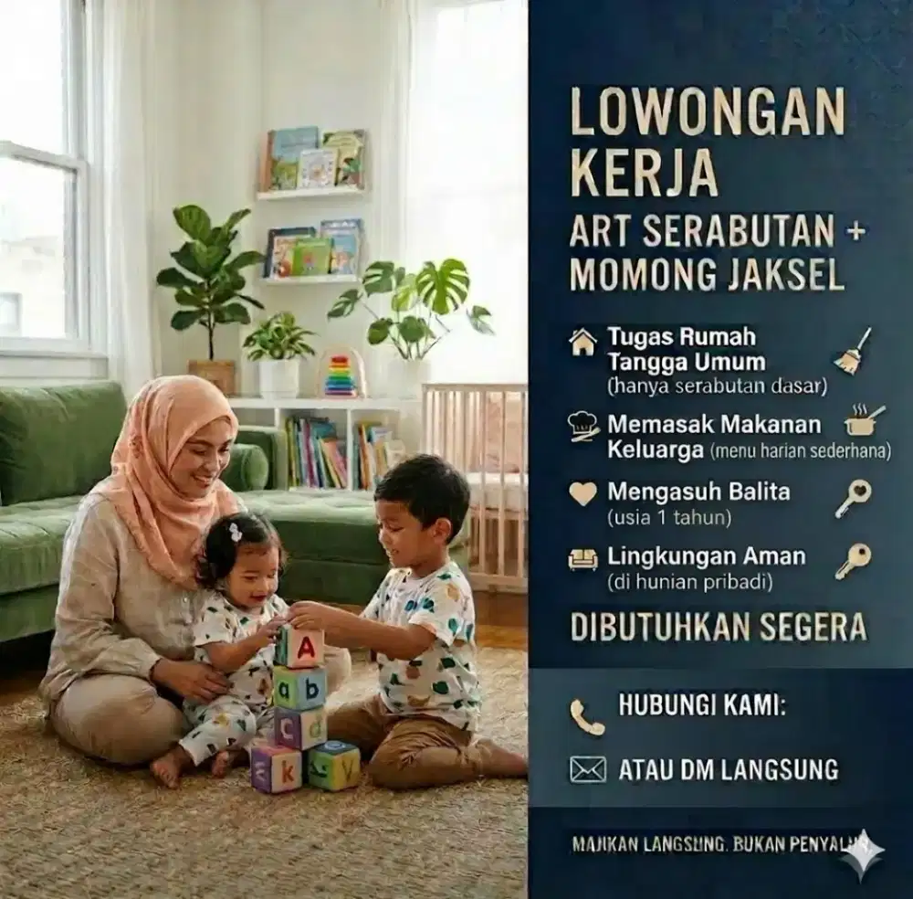 ART SERABUTAN (MOMONG ANAK + BEBERES)