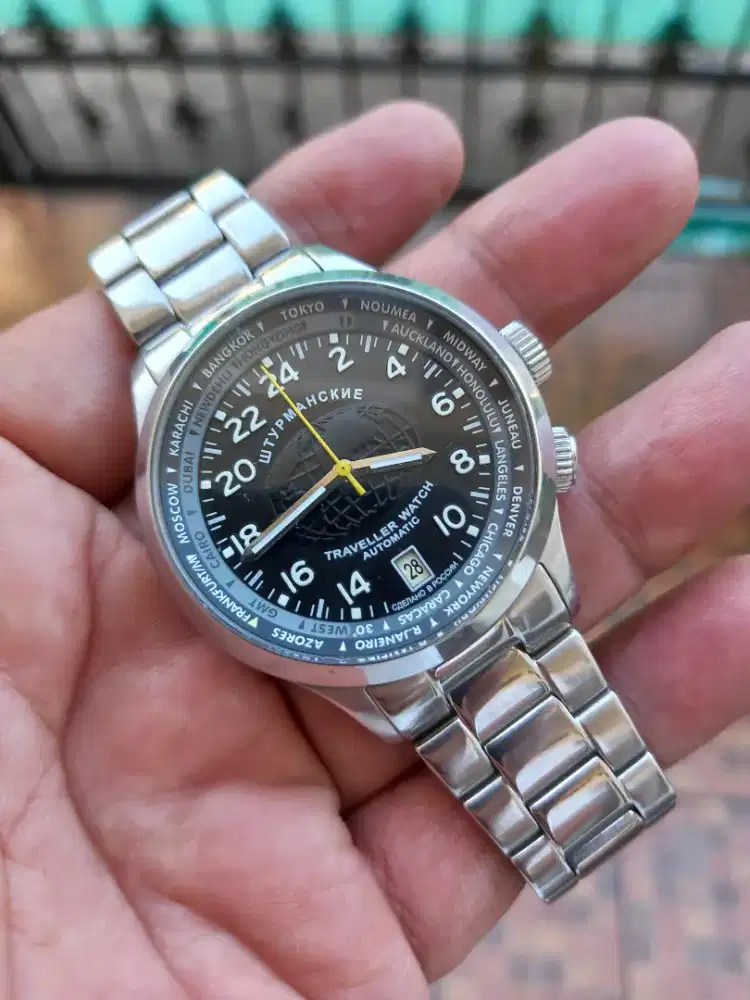 Sturmanskie Traveller Worldtimer 24hours vintage seiko