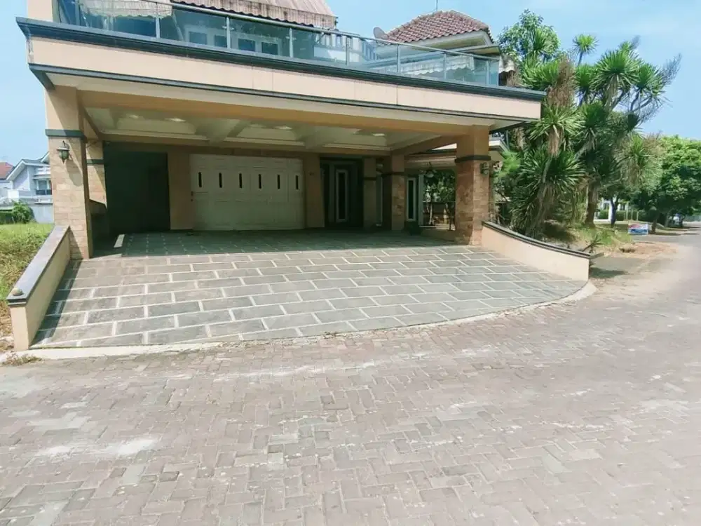 jual cepat rumah private pool di kemang pratama regency