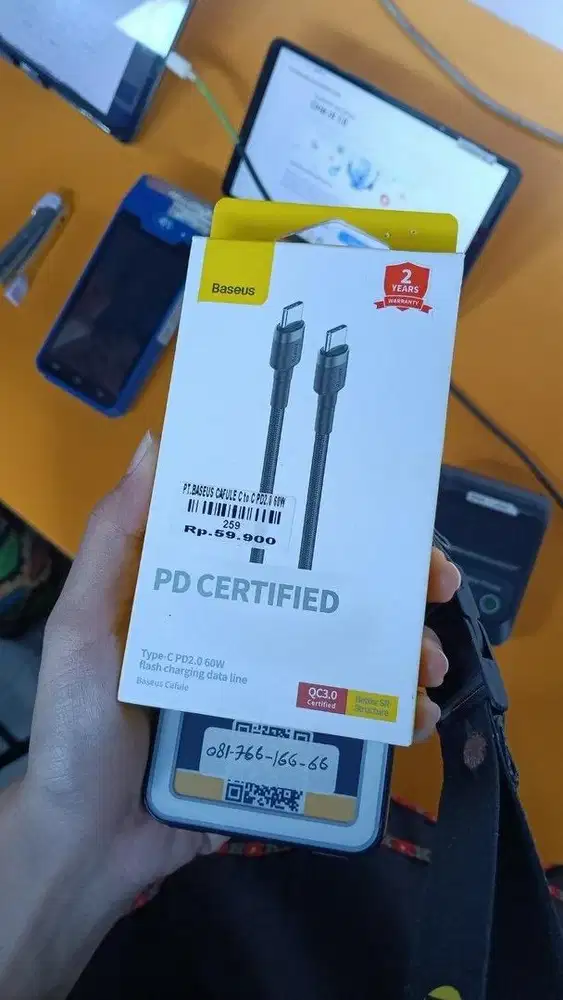 BASEUS CAFULE C TO C PD2.0 60W