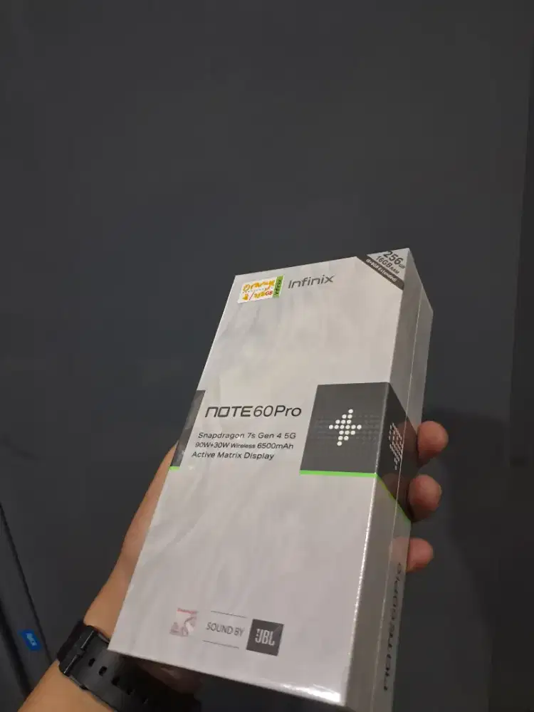 Jual infinix Note 60 pro 8+8/256 new
