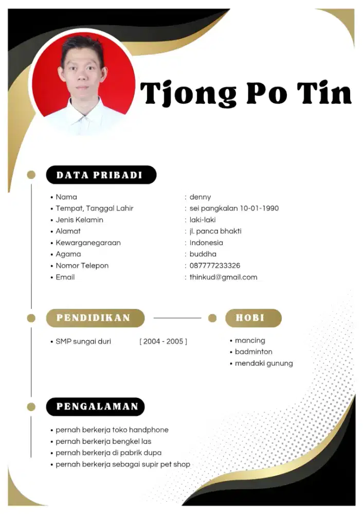 sedang mencari pekerjaan