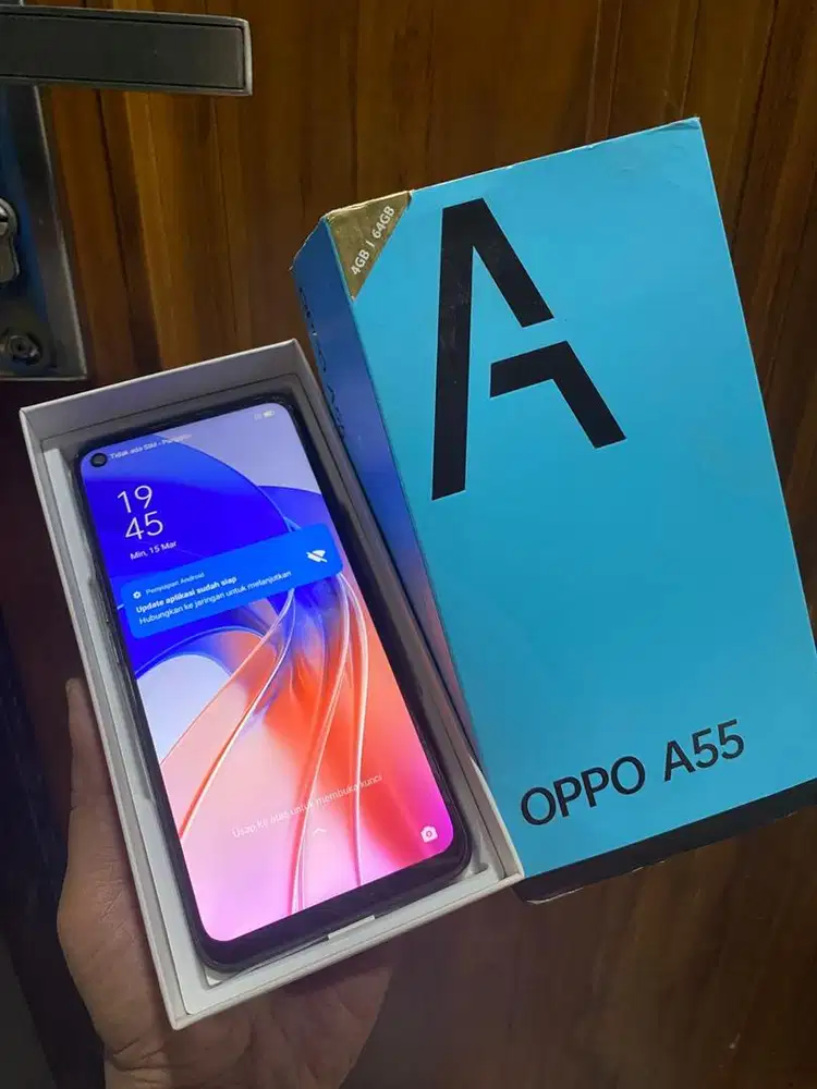 Oppo A55 4/64gb resmi lancar segel no minus