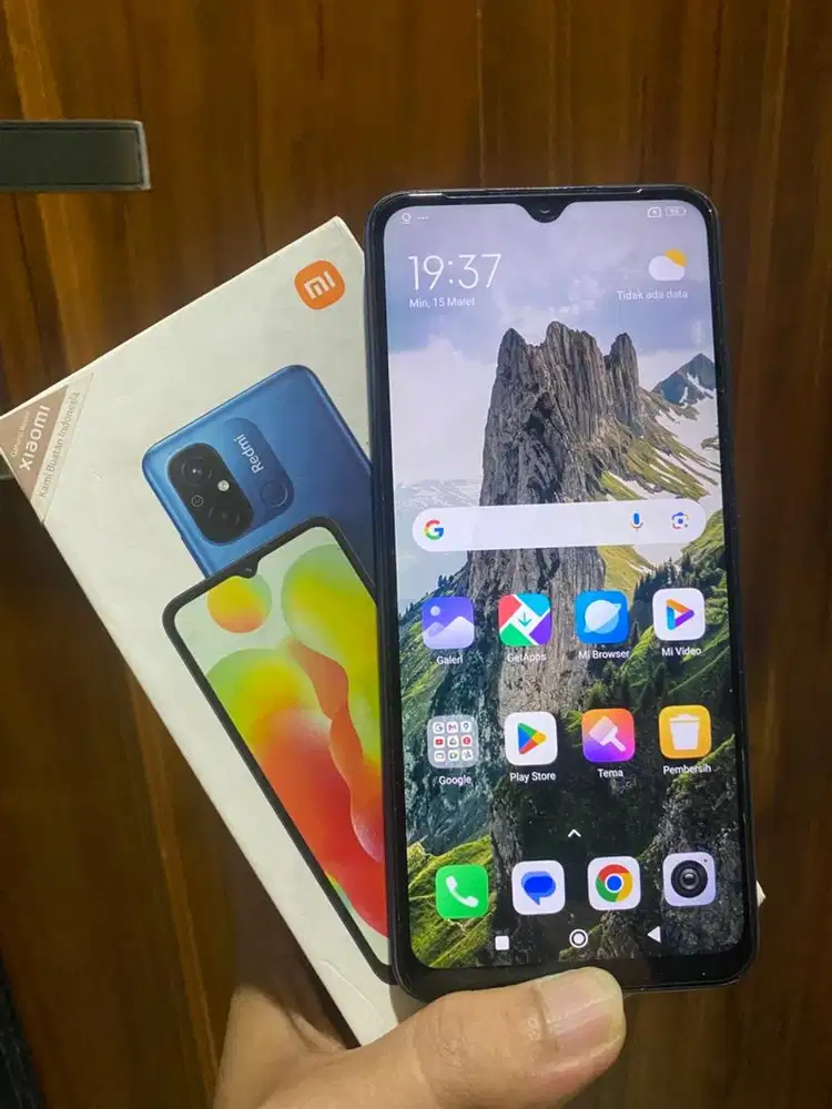 Redmi 12C 4/128gb resmi mulus segel game oke