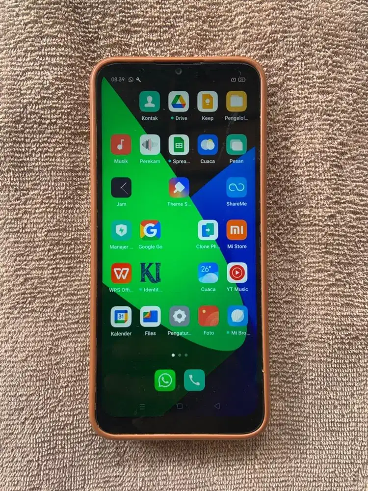 Realme C21 3/32gb resmi game oke lancar semua