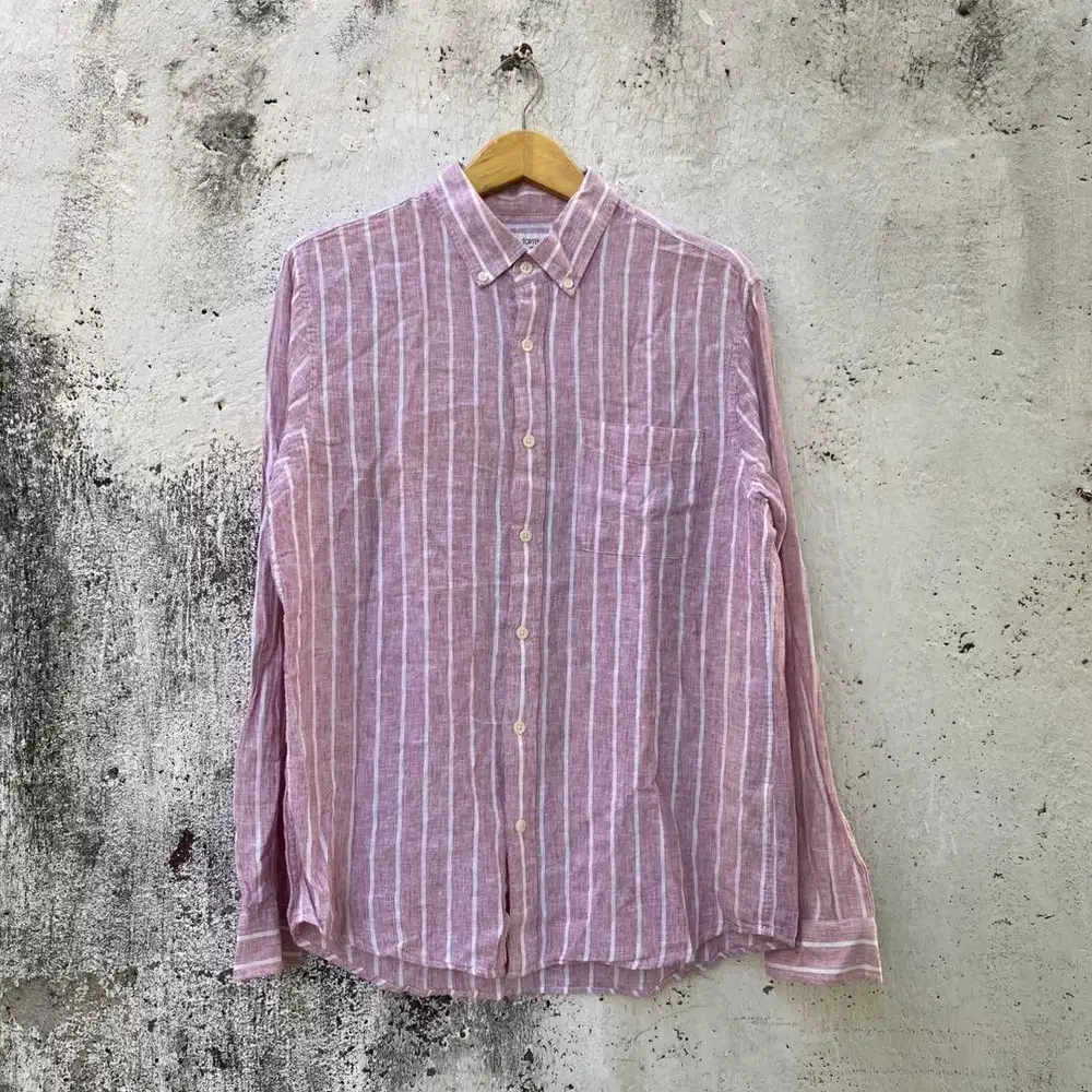 Kemeja linen Topten - Size M - Baju