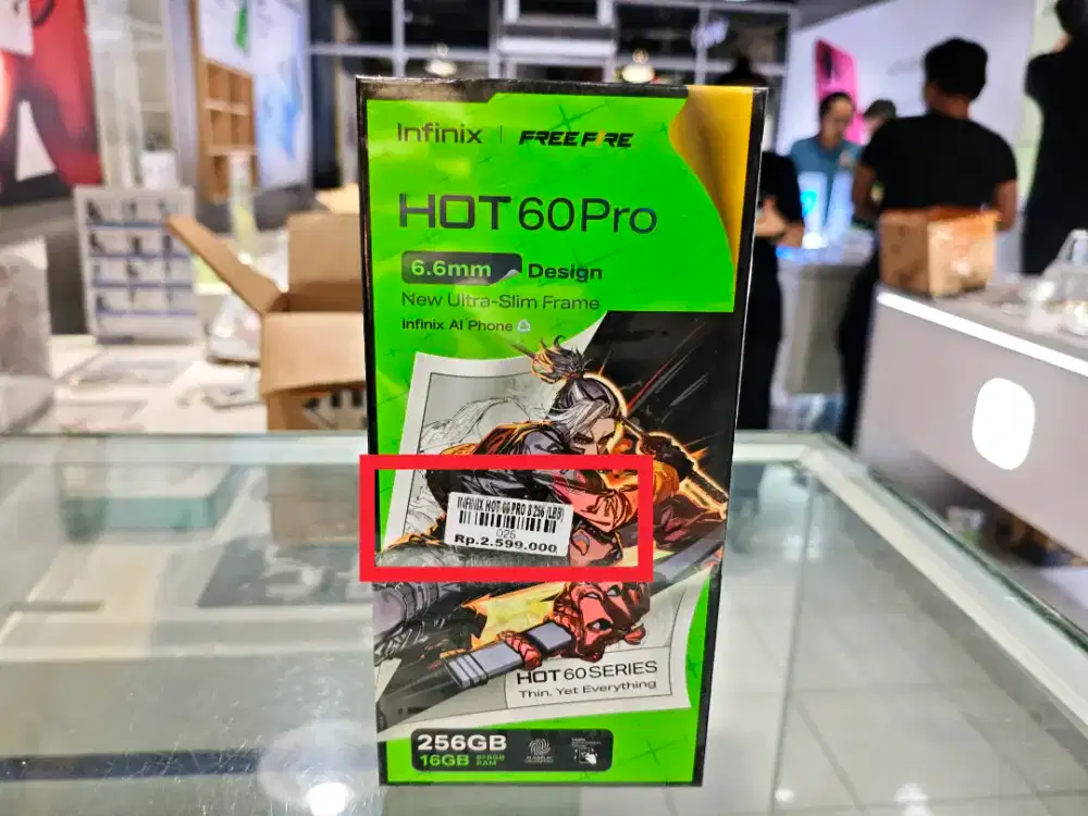 INFINIX HOT 60 PRO RAM 8+8/256GB ATLANTIS