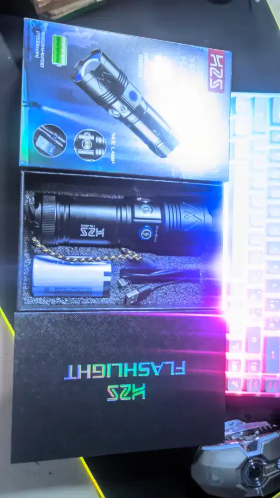 Senter H2S B55 ZOOM 500-1000M