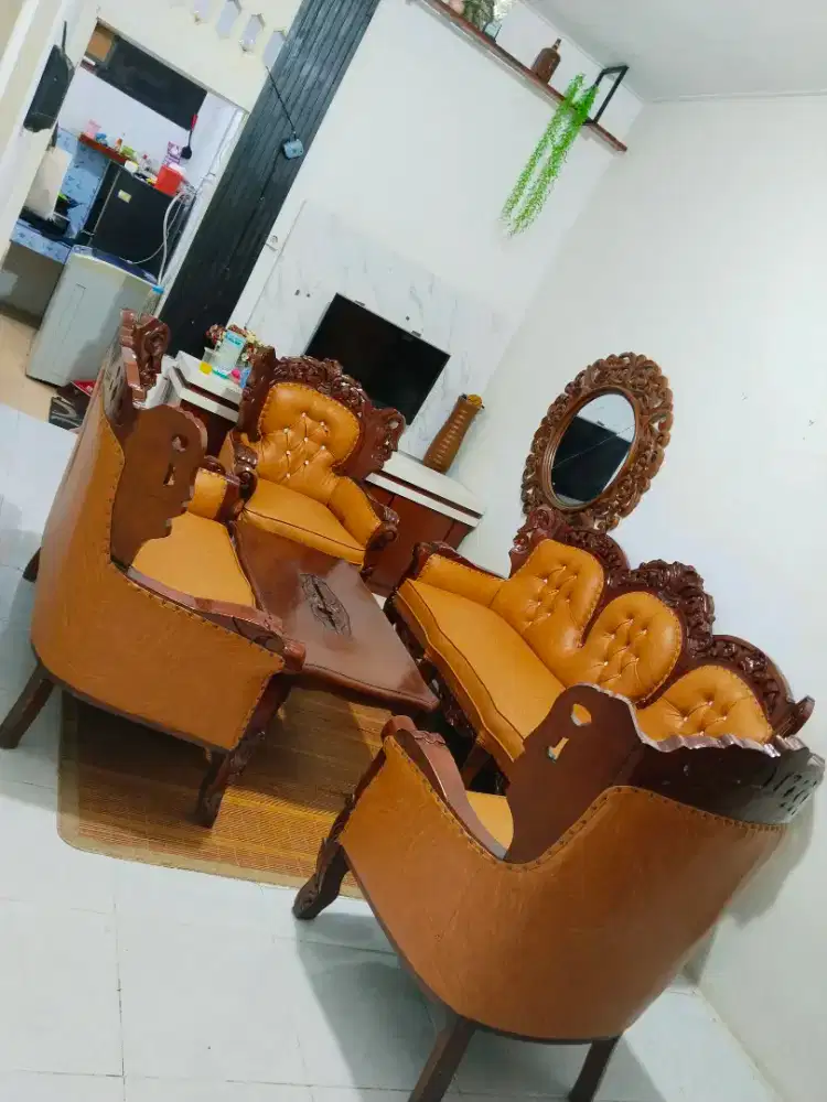 SET KURSI TAMU MEWAH JUAL CEPAT