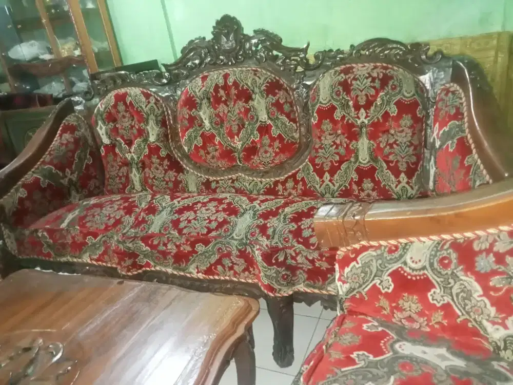 Kursi tamu jati 3211 Ganesa jumbo