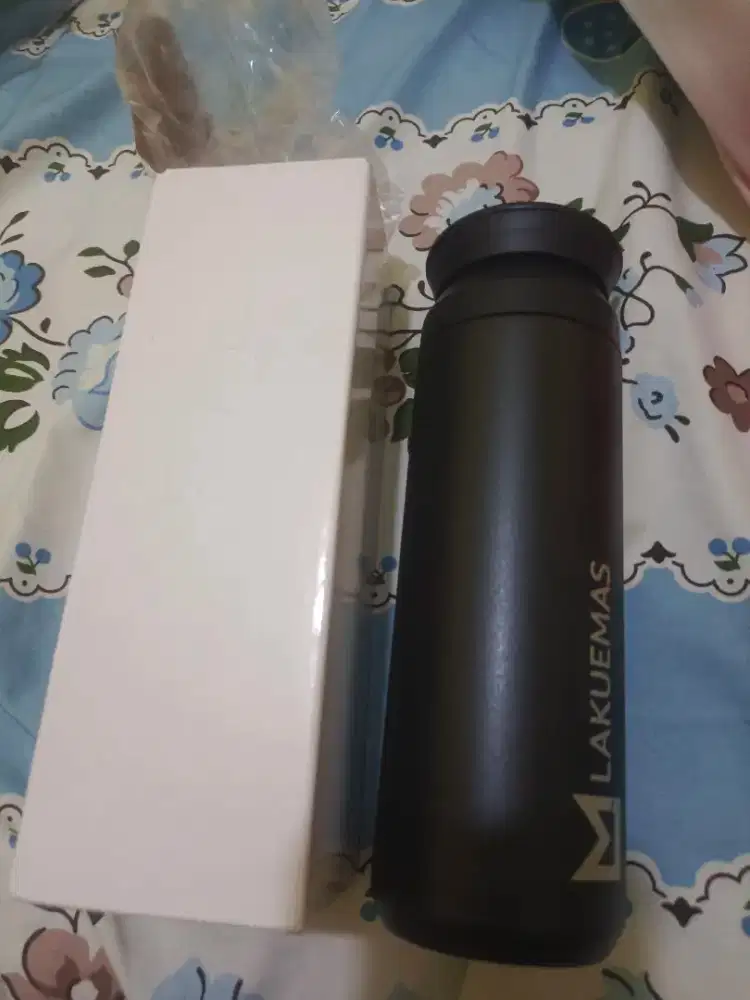 Tumbler termos hitam