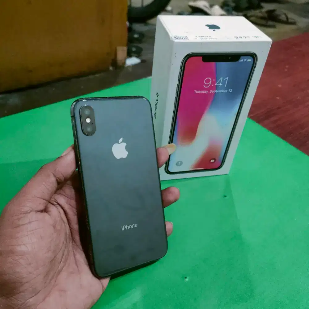 iphone X 256 lengkap