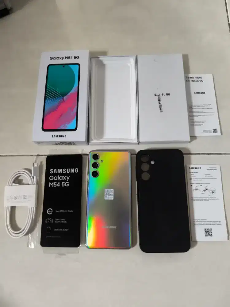 Samsung M54 5G 8/256 silver mulus sein