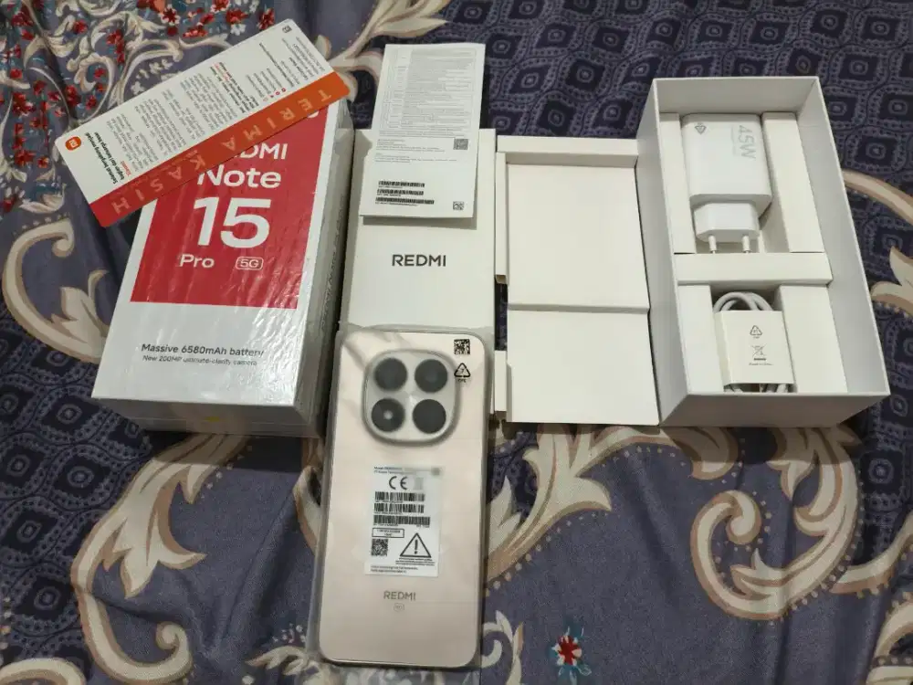 Xiaomi redmi note 15 pro 5G 12/512gb