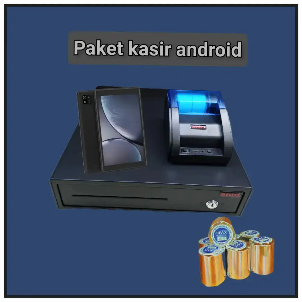 Mesin kasir android siap pakai