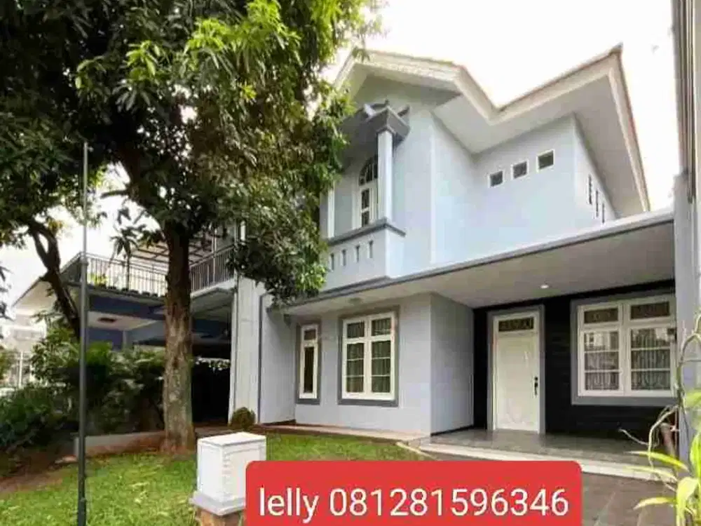 Rumah Dijual Kota Wisata 2Lantai Cluster Depan